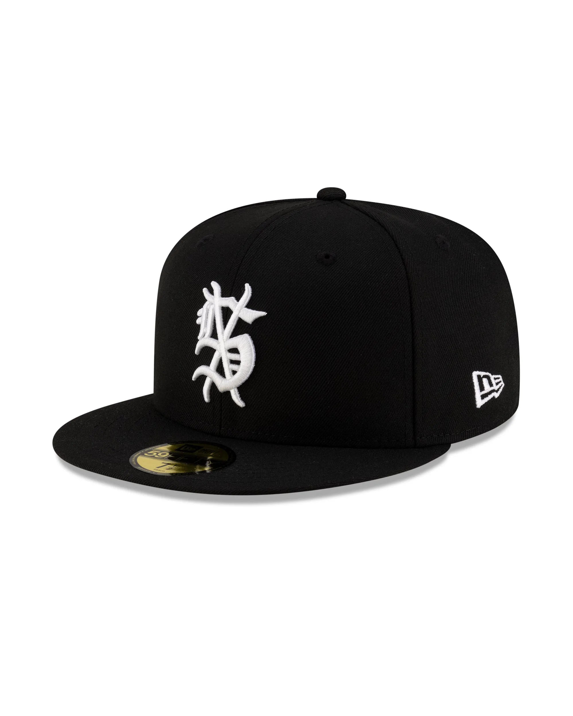 KSUBI X NEW ERA 59FIFTY FITTED CAP BLACK HighStrength Threadwork