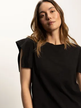 Relaxed Muscle Tee Black Modern Twist Fun and Comfortable