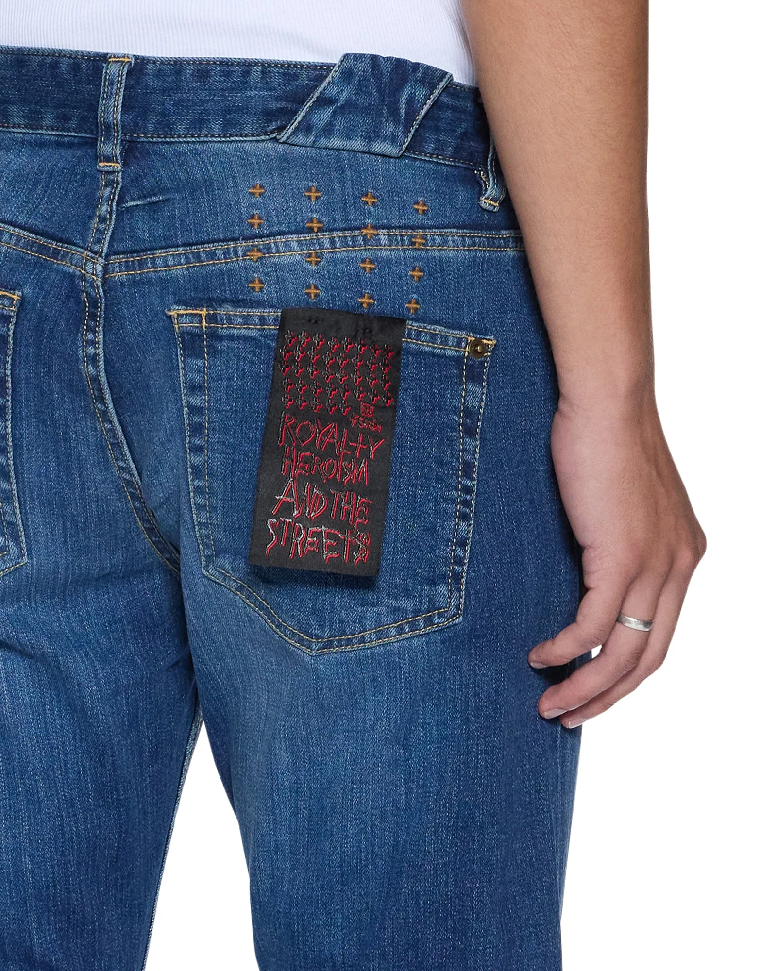 CHITCH SELVEDGE LA BLUE Affordable Beach Day Eco Friendly Denim