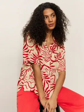 Relaxed Vacation Shirt Sunny Riviera Matte Look