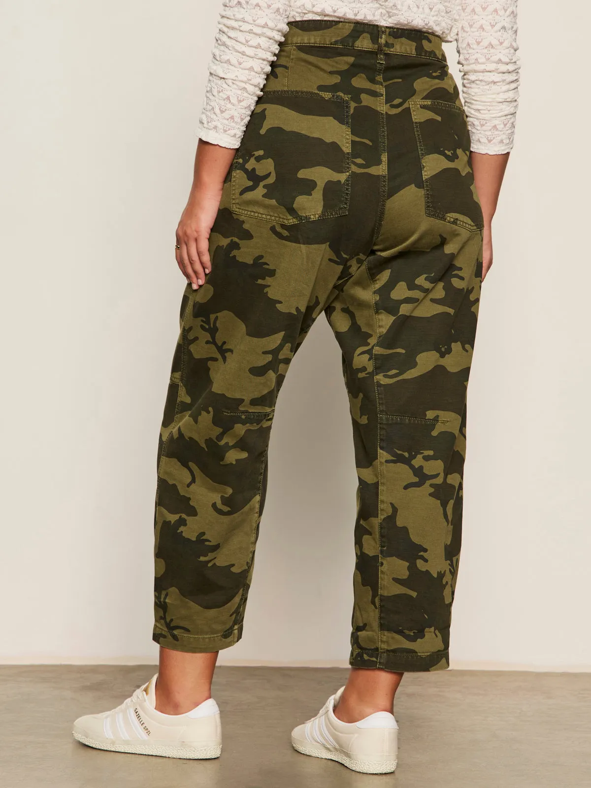 Performance Comfort Boyfriend Utility Pant Rambler Camo Extended Sizing