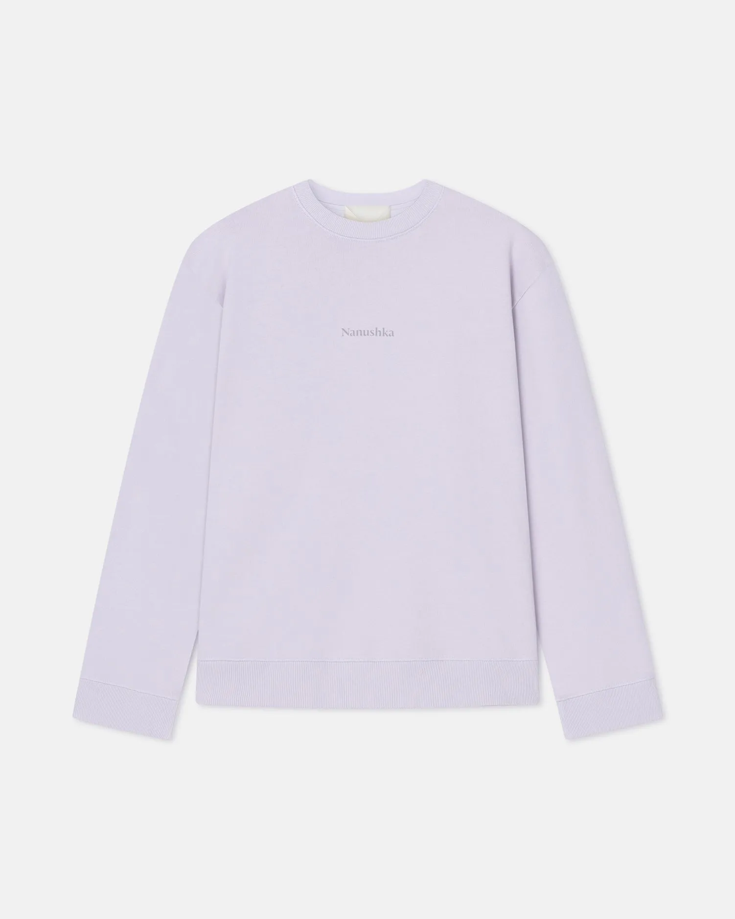 Recycled Polyester hypoallergenic material Remy - Printed Cotton-Fleece Sweatshirt - Lilac/Black/Books