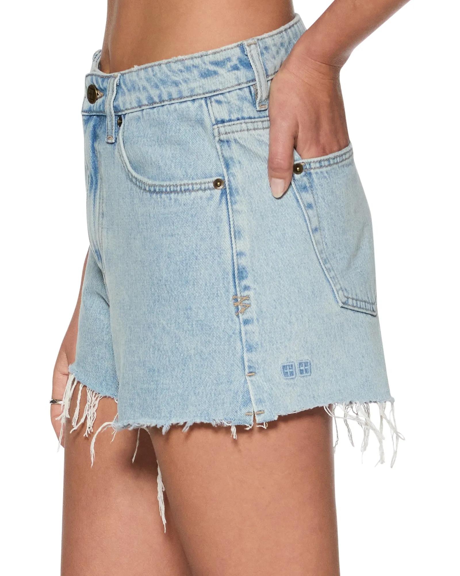 Spring Mood Office Wear Minimalist RISE N HI ROLLIN