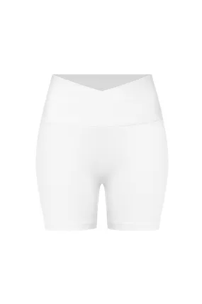 Sleek Cut Riviera V-Waist Scrunch Short