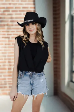 Rodeo Roundup Fringe Vest - FINAL SALE DoubleStitched Construction Wear Resistant Fabric