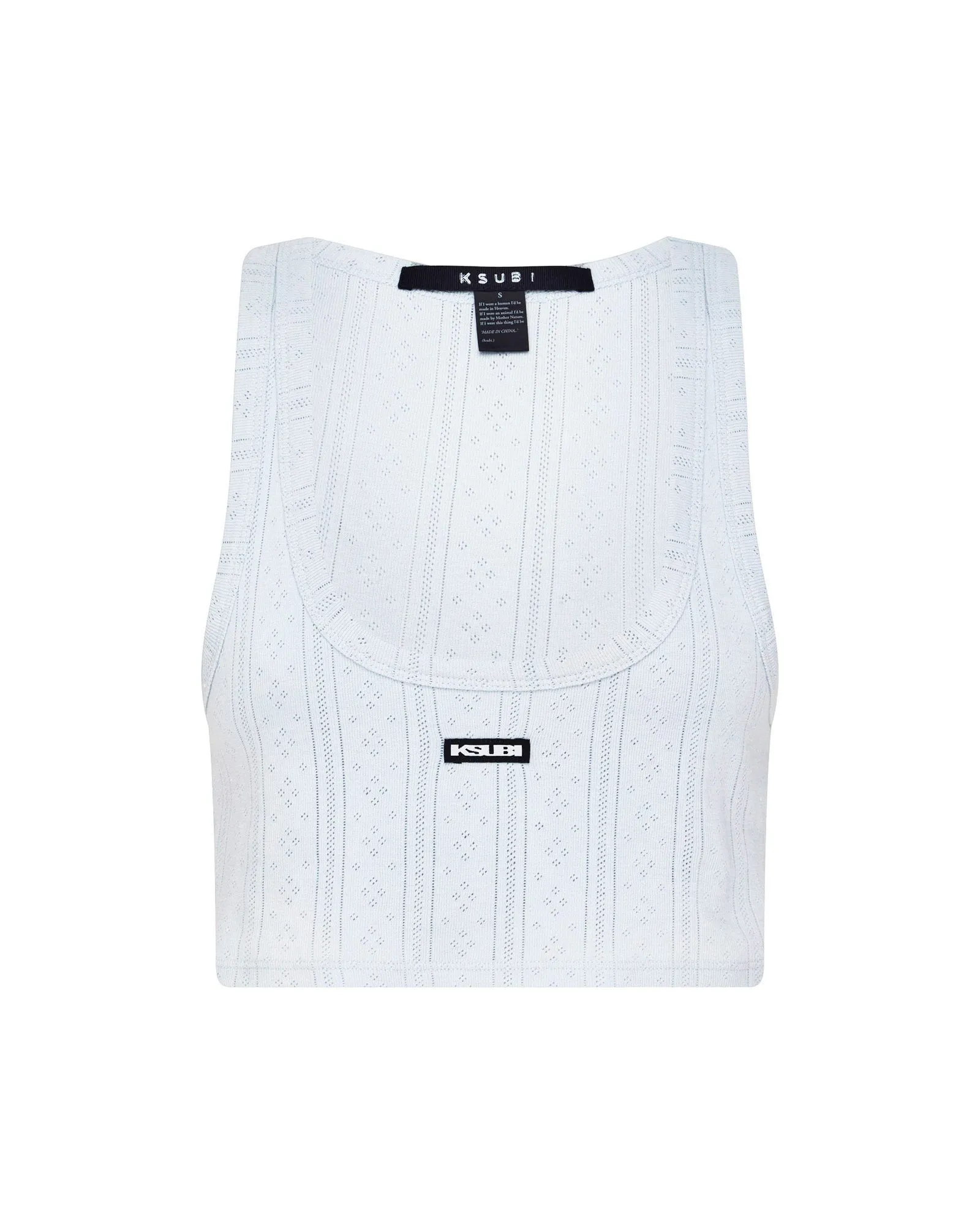 Quick-Dry Fabric AntiPilling Technology SOTT ORIGIN CROP TANK ICE MIST