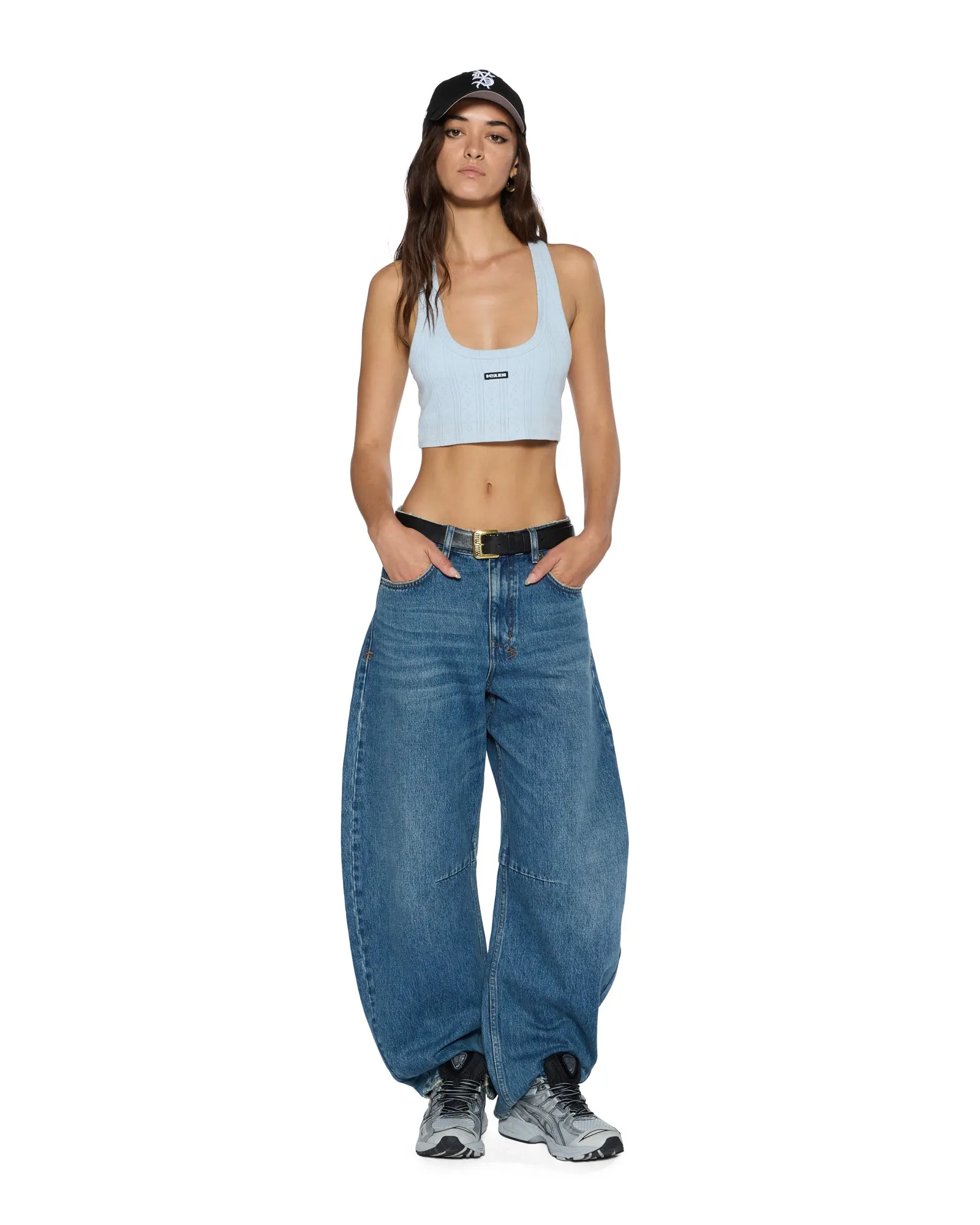 SOTT ORIGIN CROP TANK ICE MIST All-Purpose