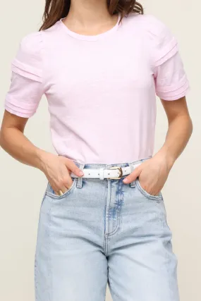 Ruffle Sleeve T Shirt Classic Tank