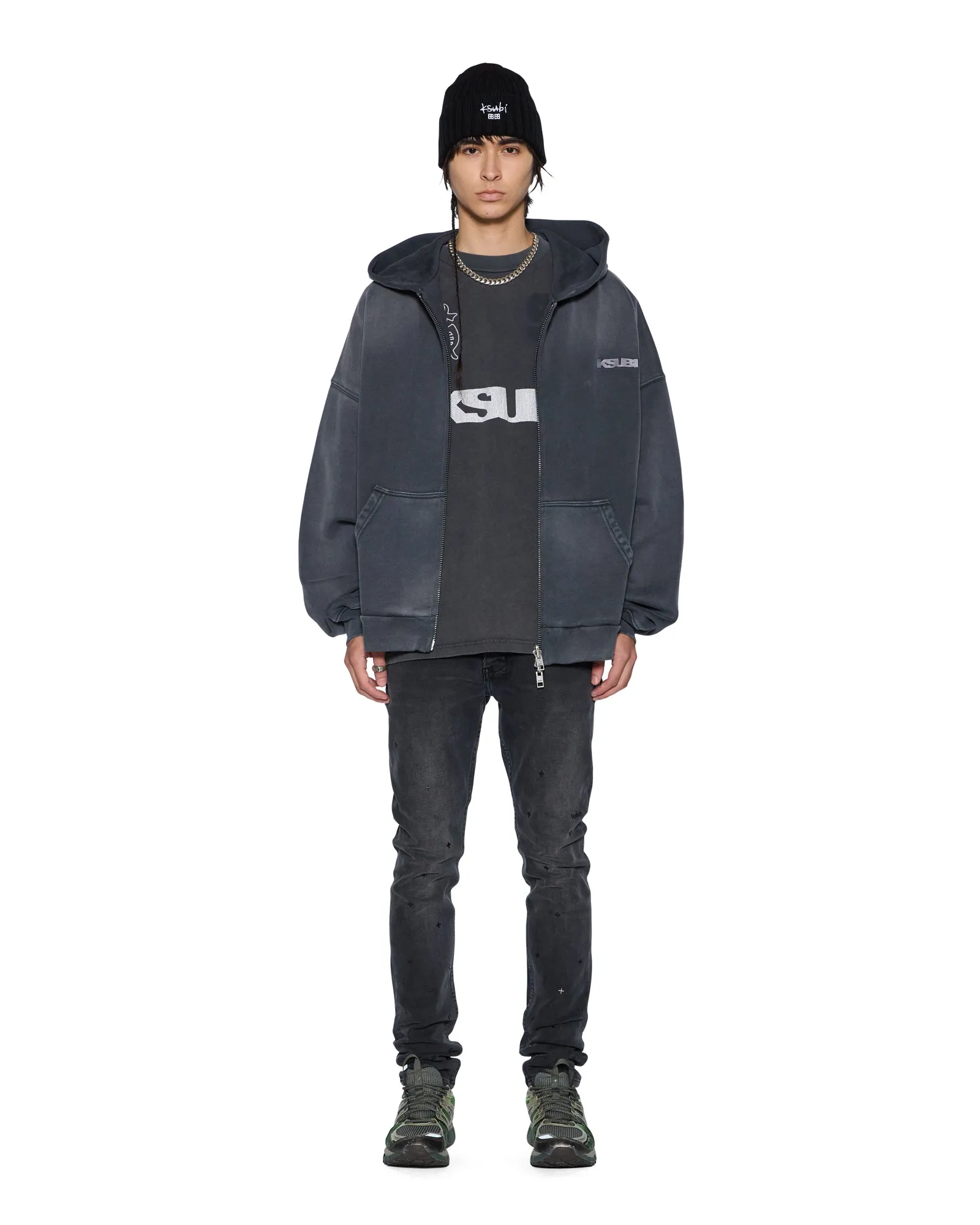 RUGGED EKCESS SS TEE BLASTED BLACK Perfect for Layering