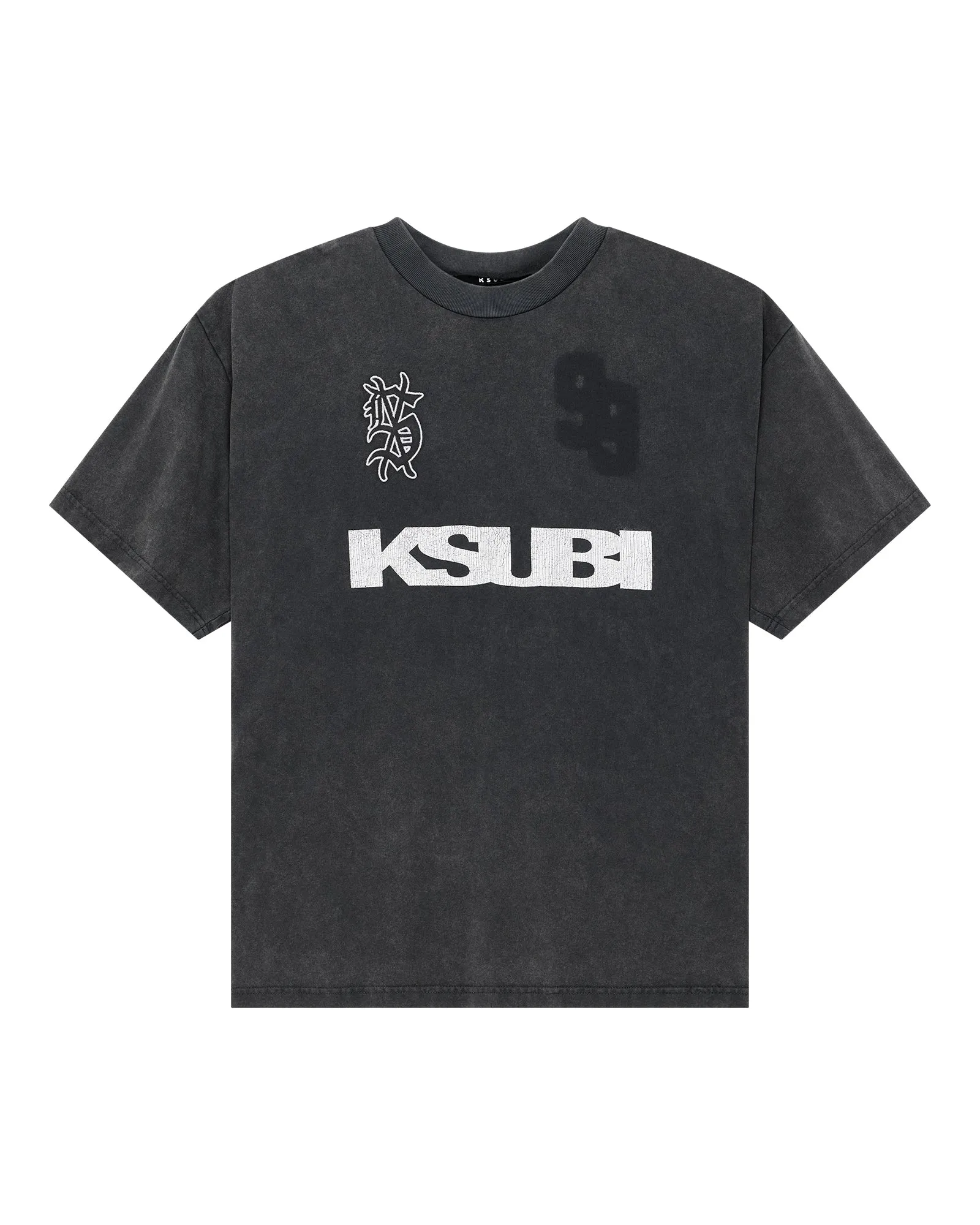 RUGGED EKCESS SS TEE BLASTED BLACK Sporty and Stylish