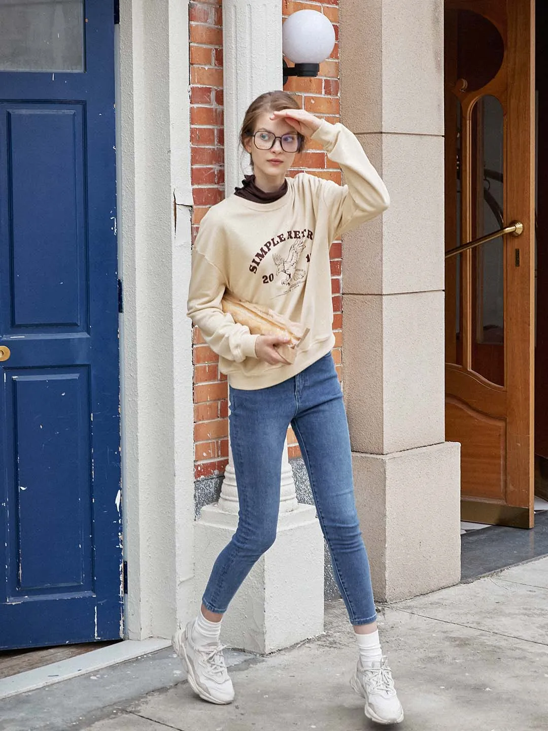 Miley Low-waisted Skinny Jeans Breathable Feel Cool Silhouette