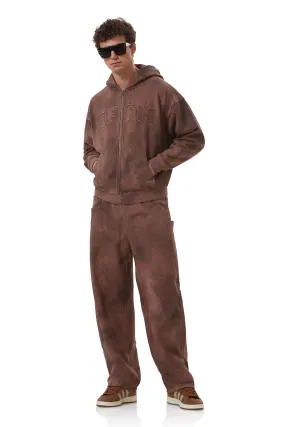 All-Purpose Comfort Ryan Barrel Sweatpant - Brown Snake