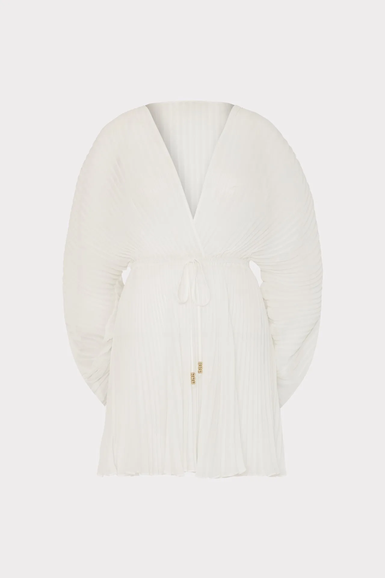 Solid Chiffon Tie Cover-Up Refreshing Style