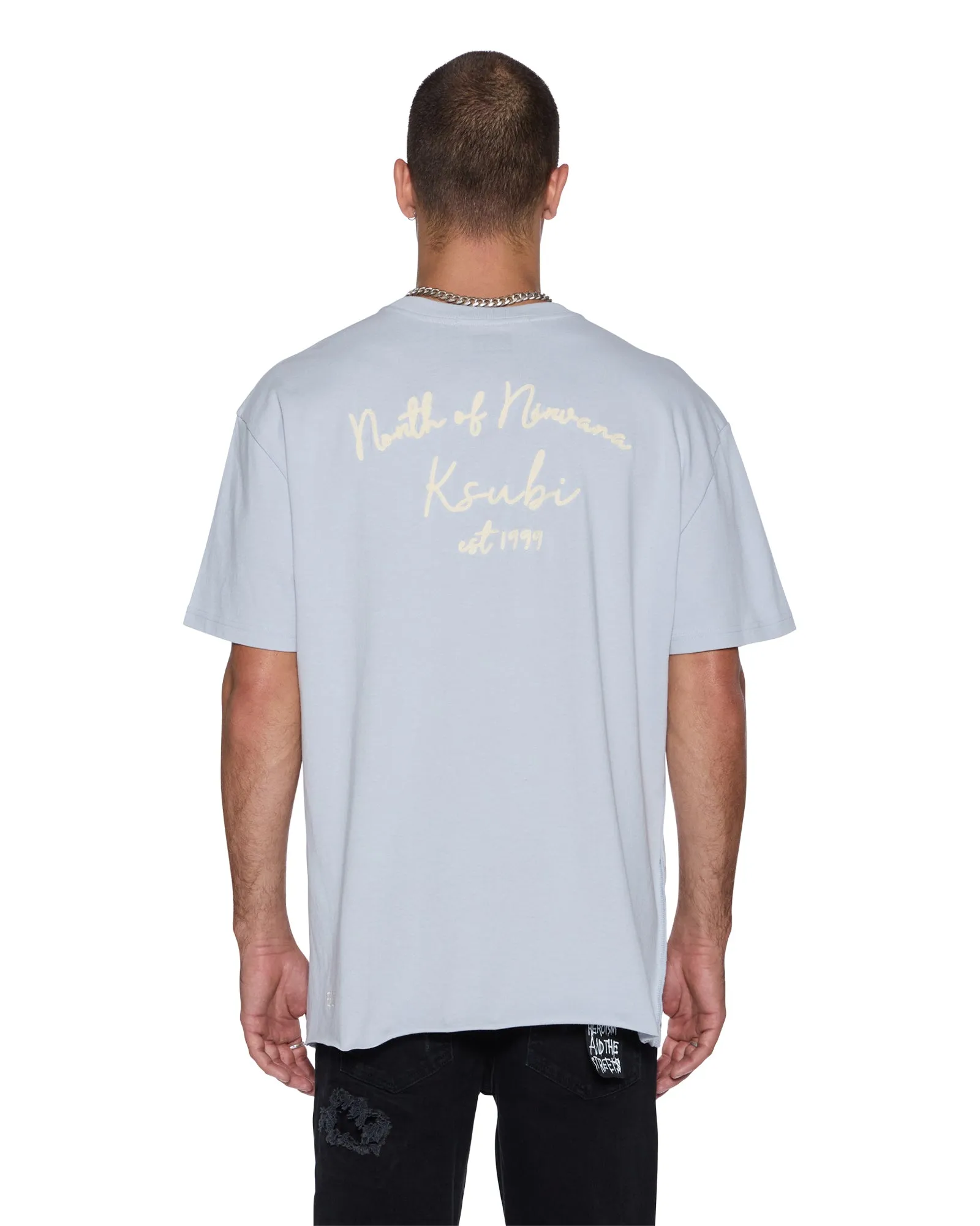 SALUD BIGGIE SS TEE BLUE MIST Formal Occasion