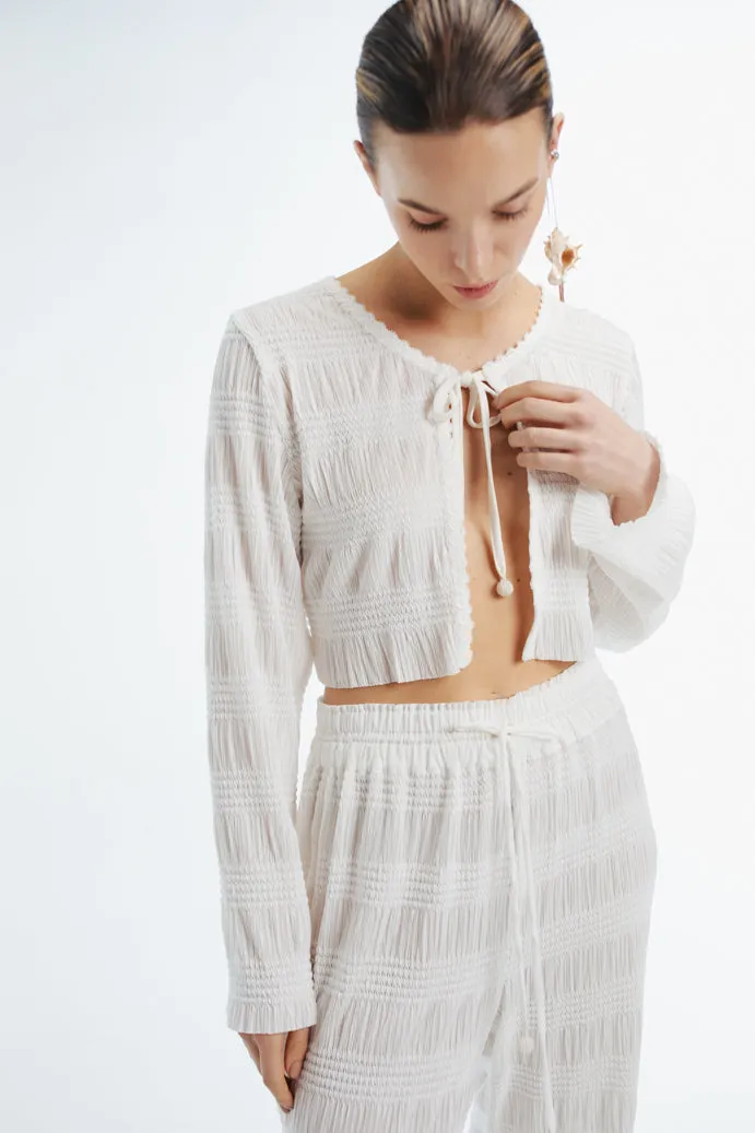 Bohemian freedom SANDY TOP WHITE