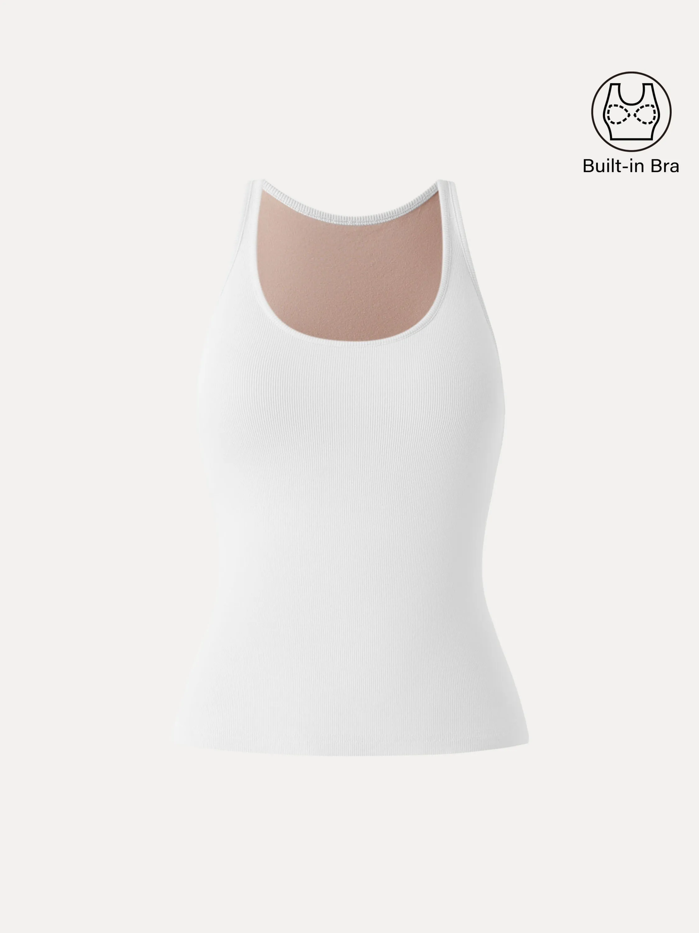 Essential Stretch Cotton U-neck New Airy Brami Quick Dry Technology hypoallergenic material