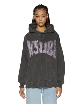 Everyday Cozy Breathable mesh panel WORLD TOUR OH G HOODIE CHARCOAL