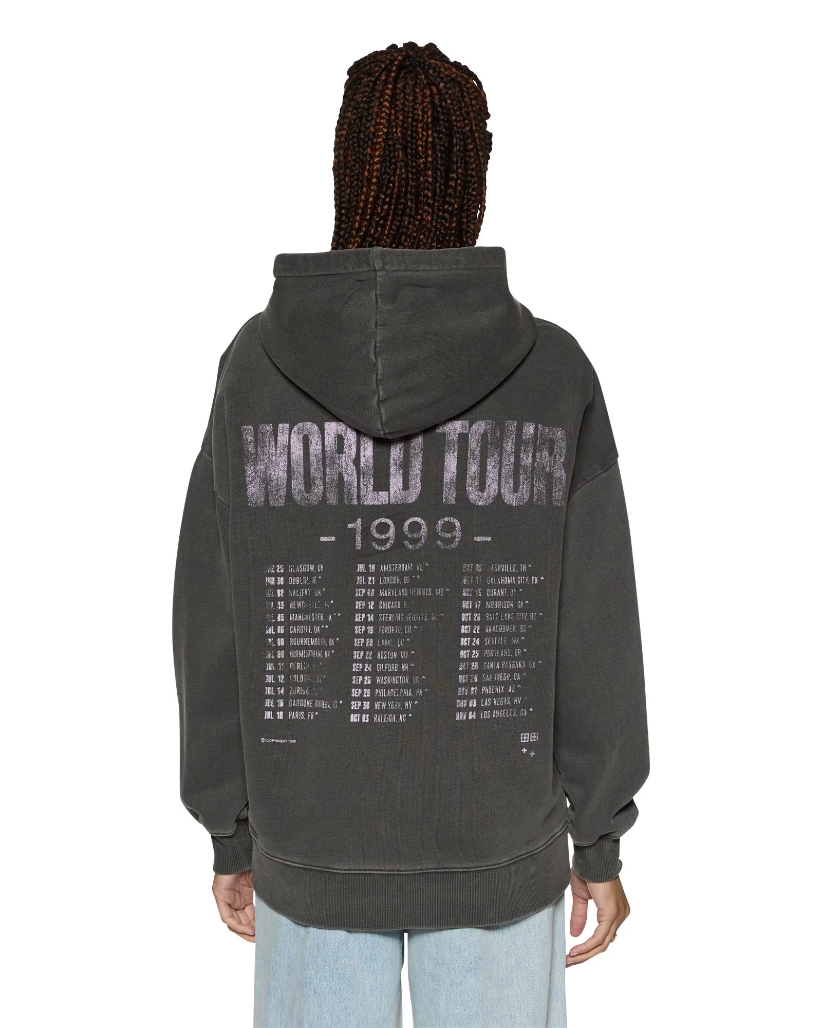 WORLD TOUR OH G HOODIE CHARCOAL Fashion Knit