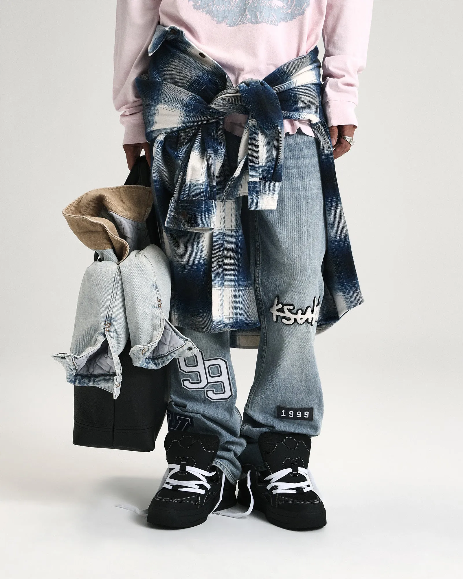 BRONKO STRIKER PATCHED Teen Outfit Night Out Party Look Casual Friday Elegant Casual