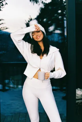 Full Zip Hoodie Seamless Shoulder