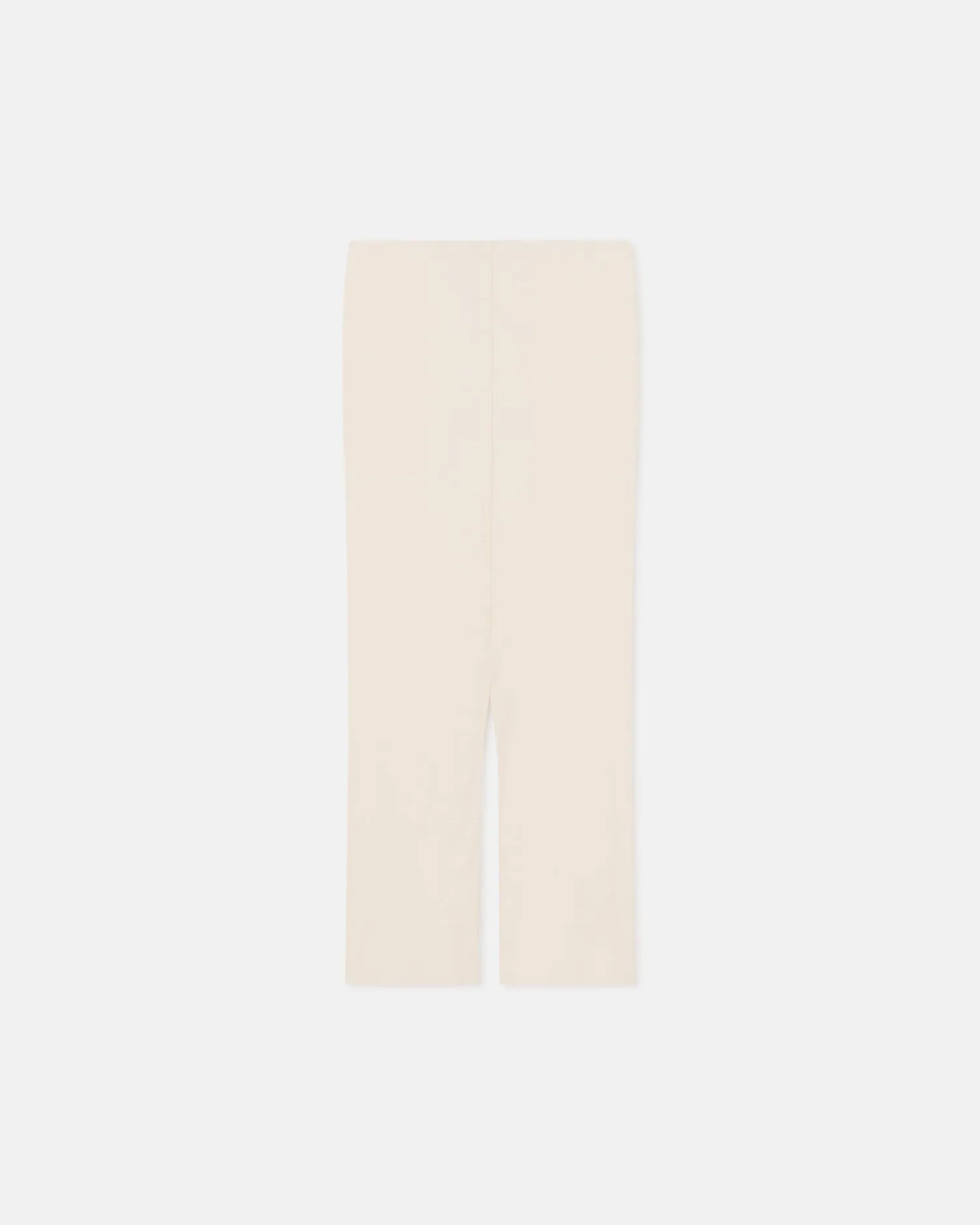 Tactile Soft Texture Rafa - Wool Jersey Midi Skirt - Creme