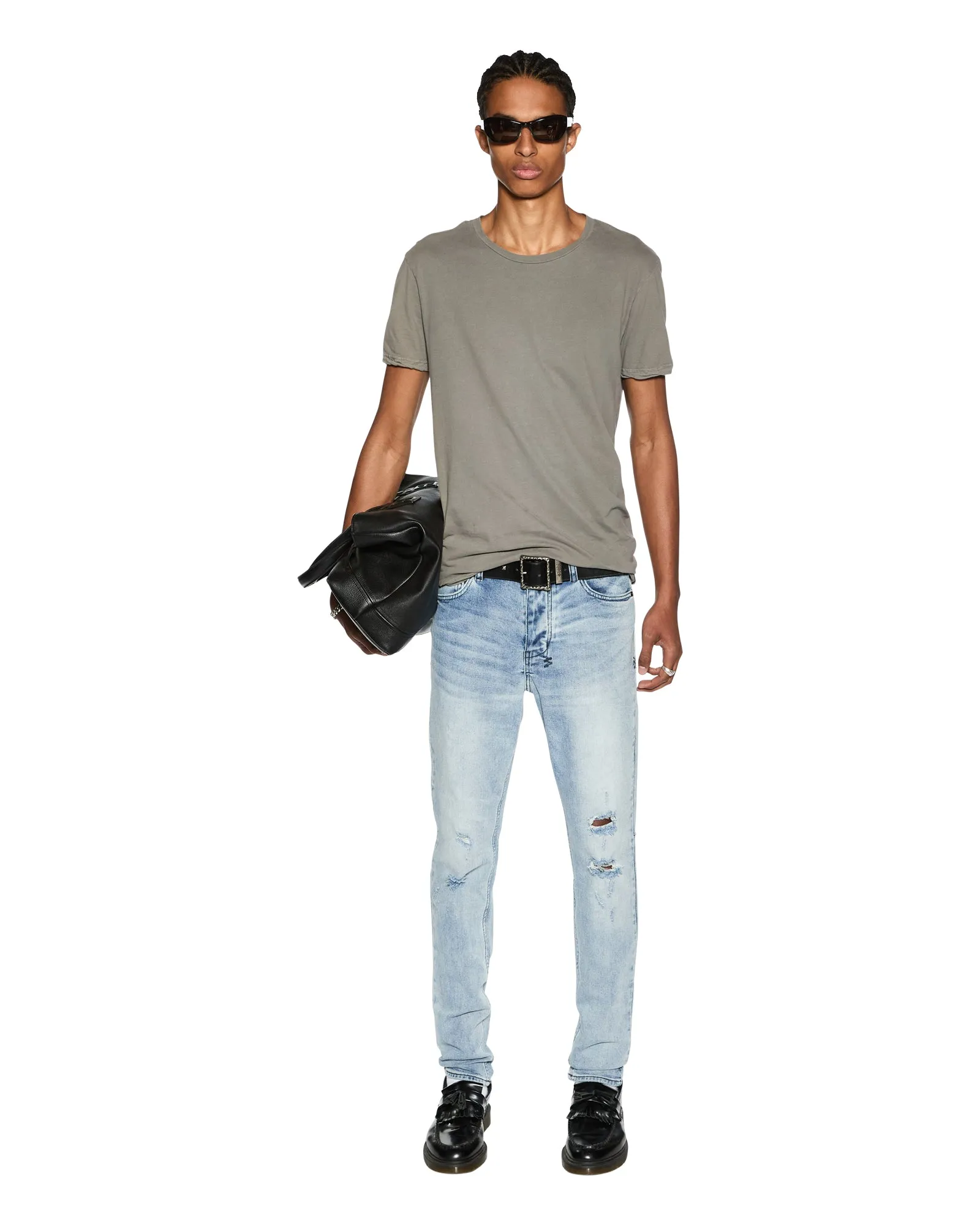 SEEING LINES SS TEE VINTAGE GREY Affordable Fashion Organic Cotton Construction