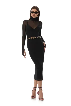 Shailene Dress - Noir Tailored Mood Nature Glow