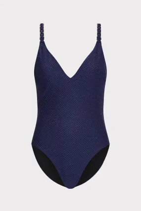 Shimmer Texture Braided One Piece Tumble Resistant Fabric