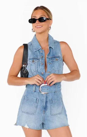 Show Me Your Mumu - Rancho Mirage Romper Loose Sweater FrictionFreeNeckline