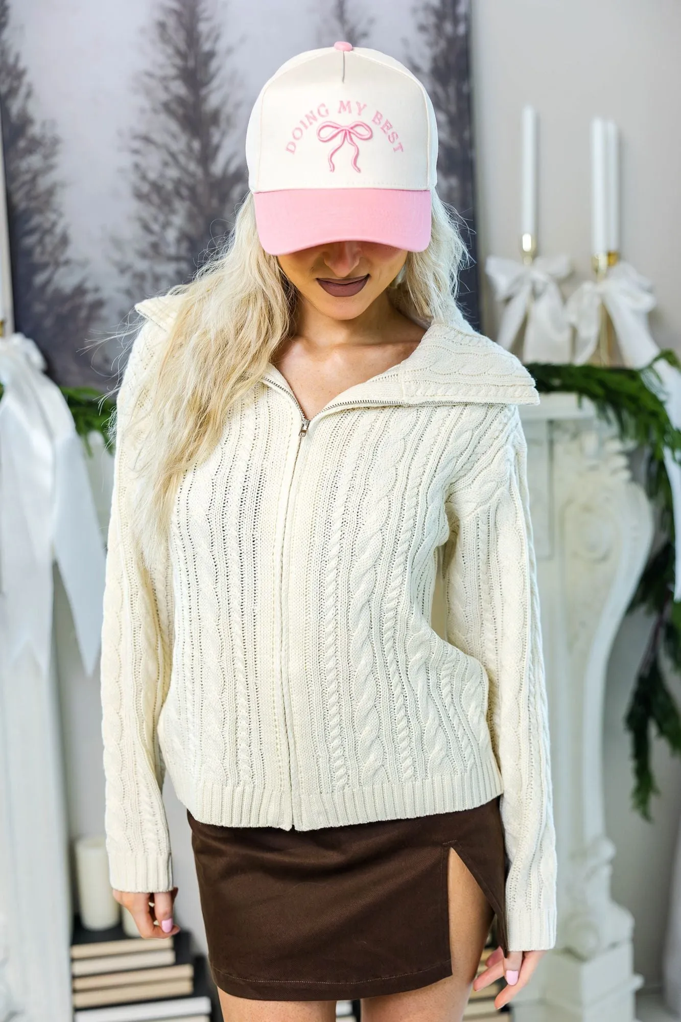 Sierra Zip Sweater Tubular Body Construction LowMaintenance Fabric