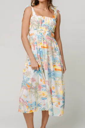 Edgy Look Perfect Proportion Breezy Bay Maxi Dress