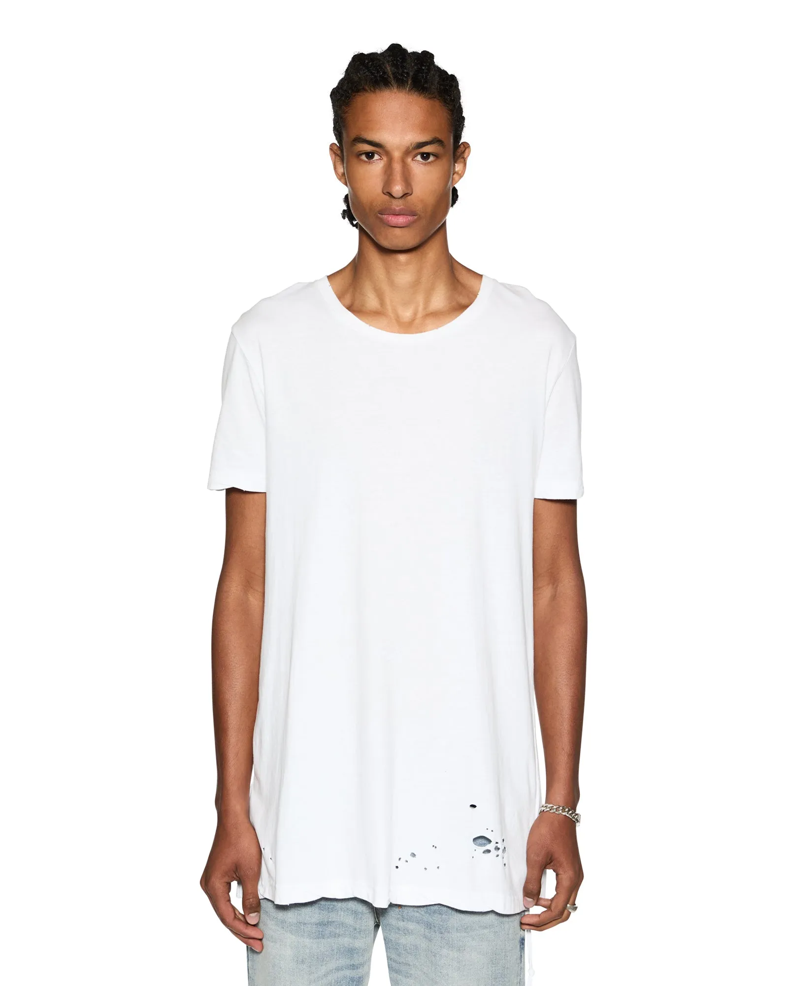 No Slip Shoulder Design SIOUX SS TEE WHITE