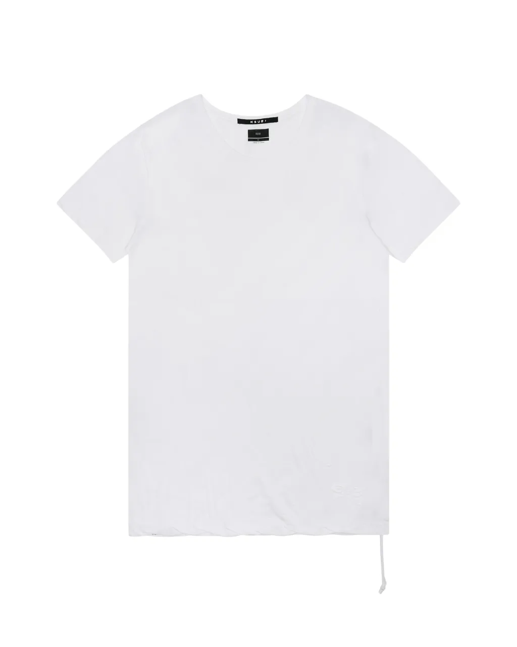 Solid Color Athletic Fit SIOUX SS TEE WHITE