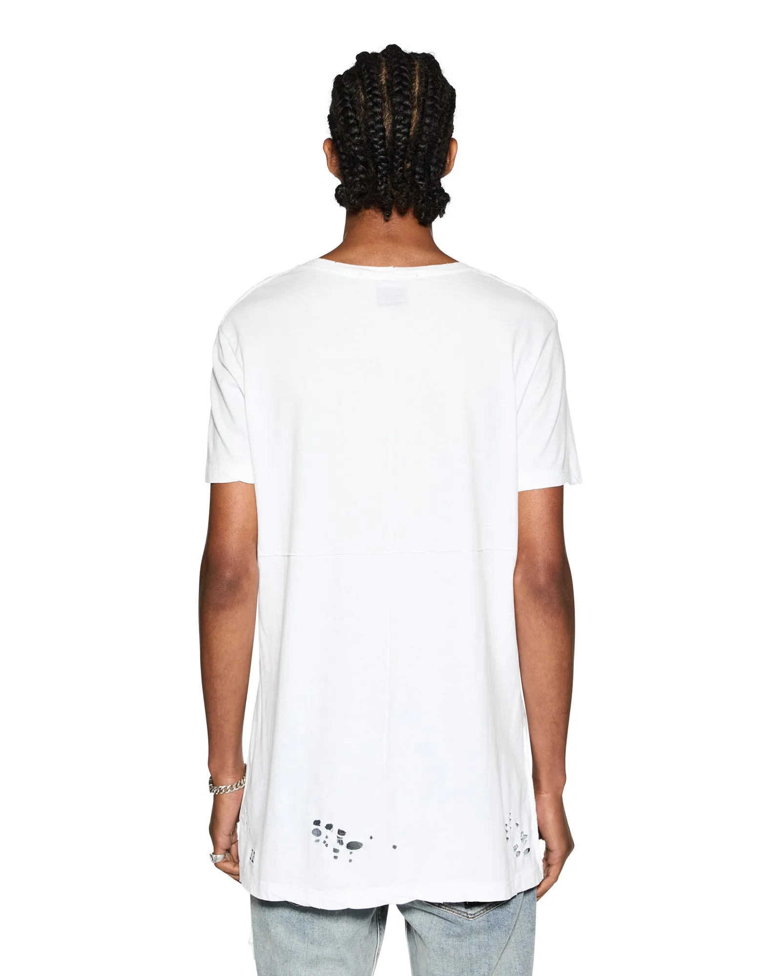SIOUX SS TEE WHITE City Smart Look Easy Care Material