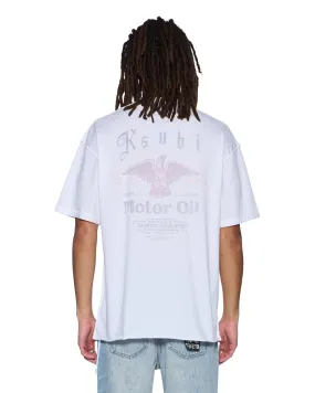 TRUCKSTOP ECKESS SS TEE SLUB WHITE Slim Fit Design