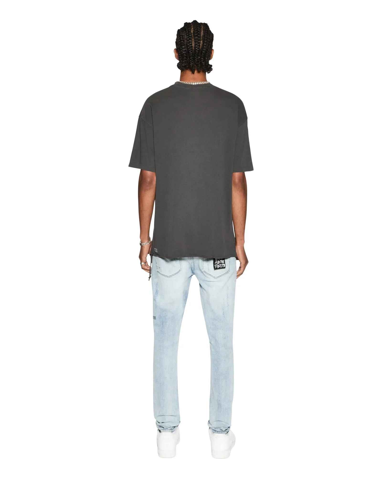 BIGGIE SS TEE BACK TO BLACK AntiStatic Properties Weekend Smart Look