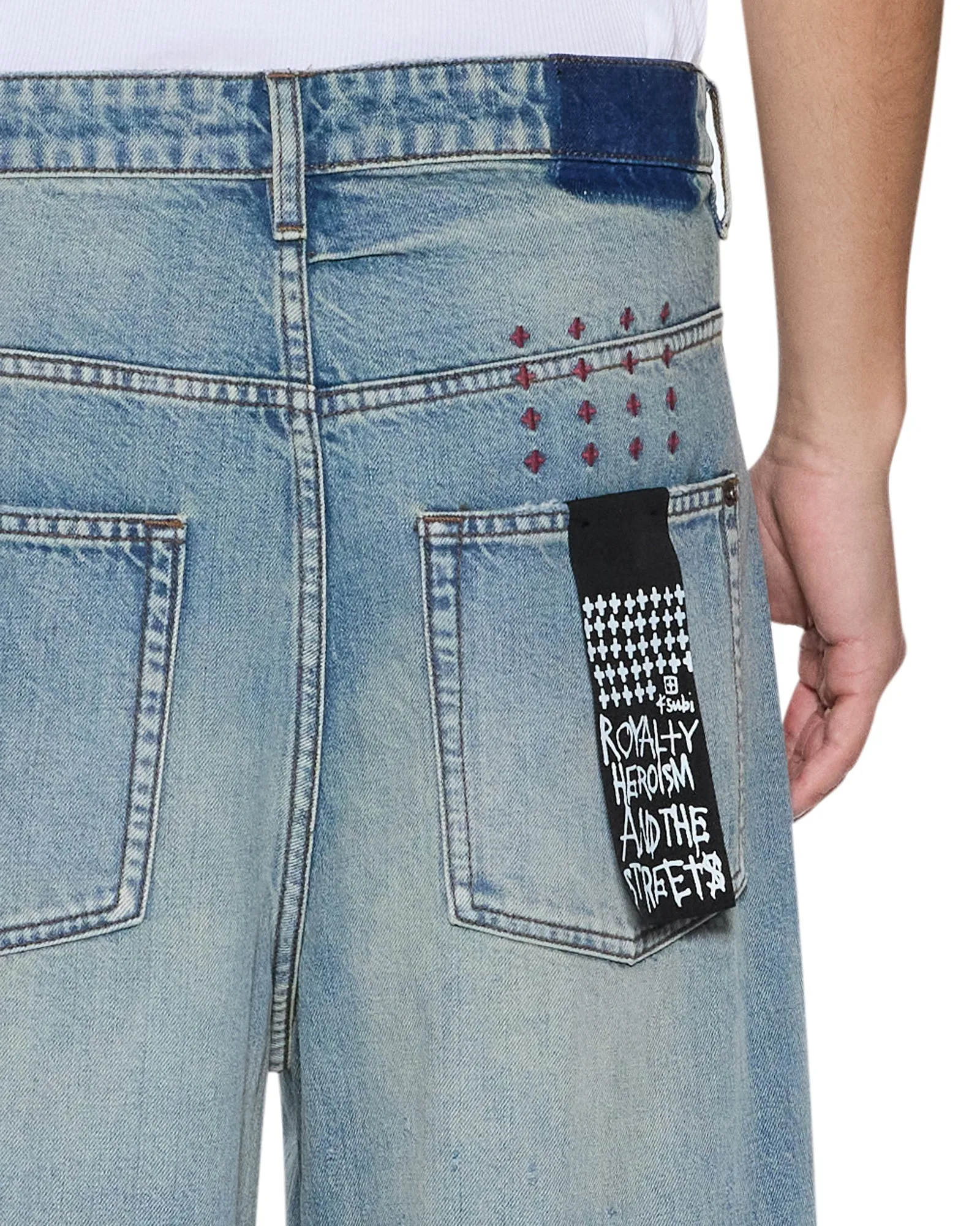 MAXX SCATTER BLUE Work Meeting Relaxed Style Non Fade Fabric