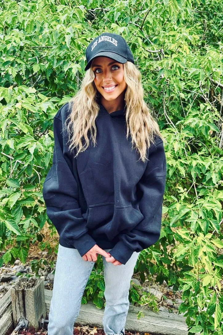 Dark Night Hoodie - FINAL SALE Stylish Dress Two Tone Weave