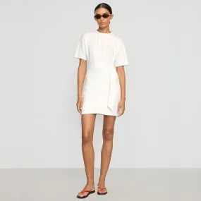 Fallon Organic Cotton T-Shirt Wrap Dress Stretchable Casual day-to-night piece