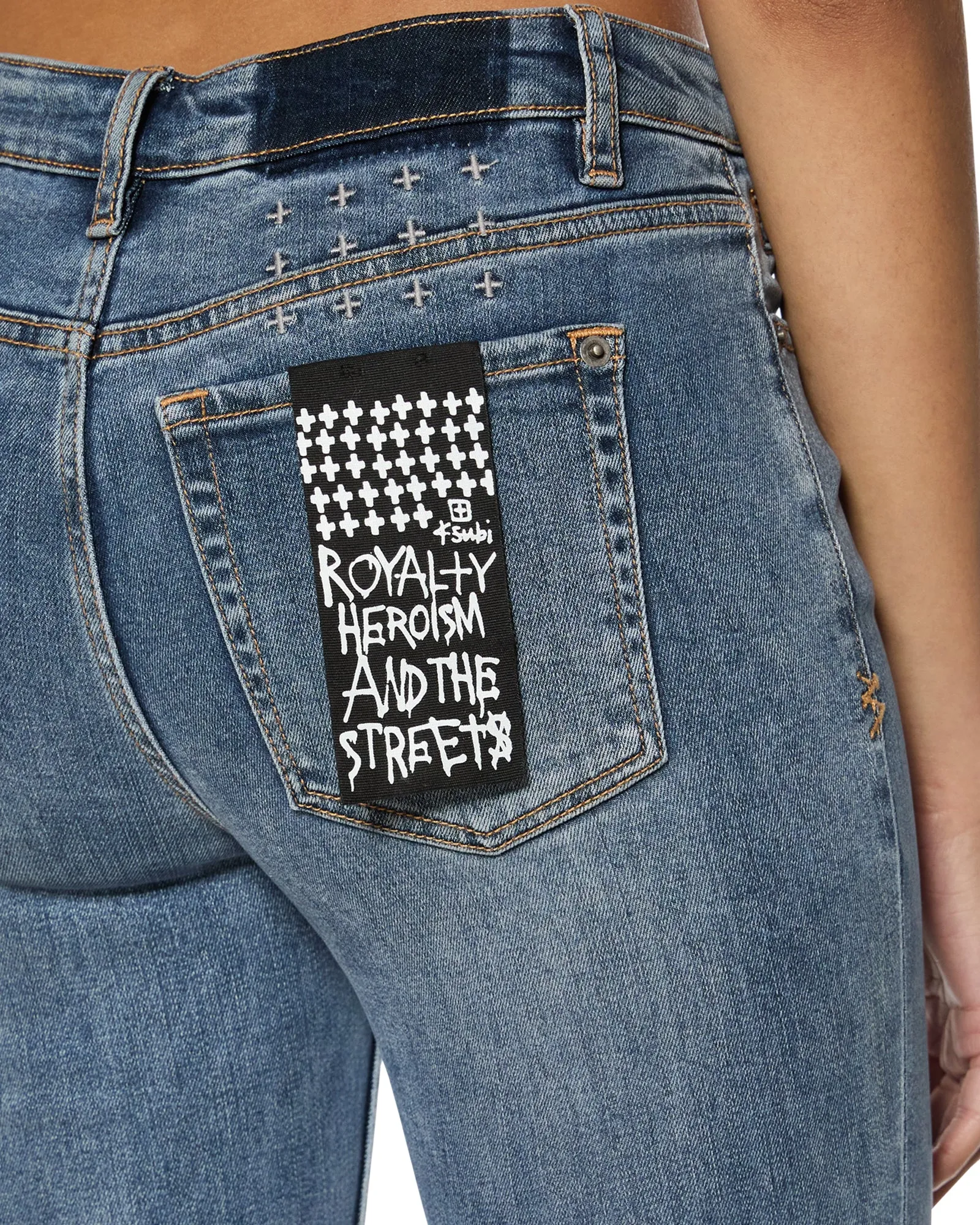 Softened Denim Material SPRAY ON TRUE VINTAGE