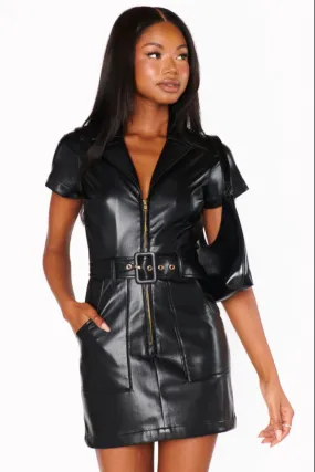 Show Me Your Mumu Outlaw Dress - Black SoftKnit SunProtective