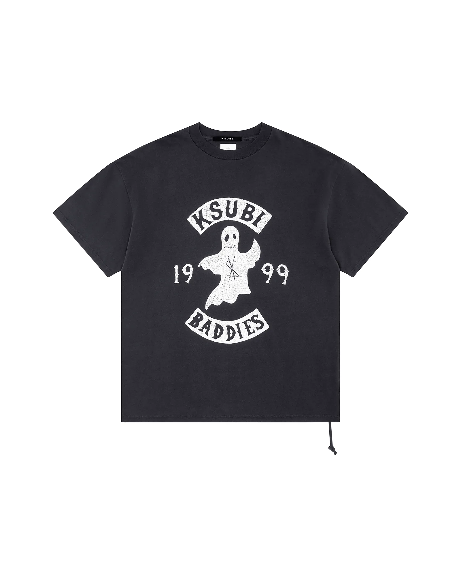 Oversized Silhouette BADDIES EKCESS SS TEE FADED BLACK