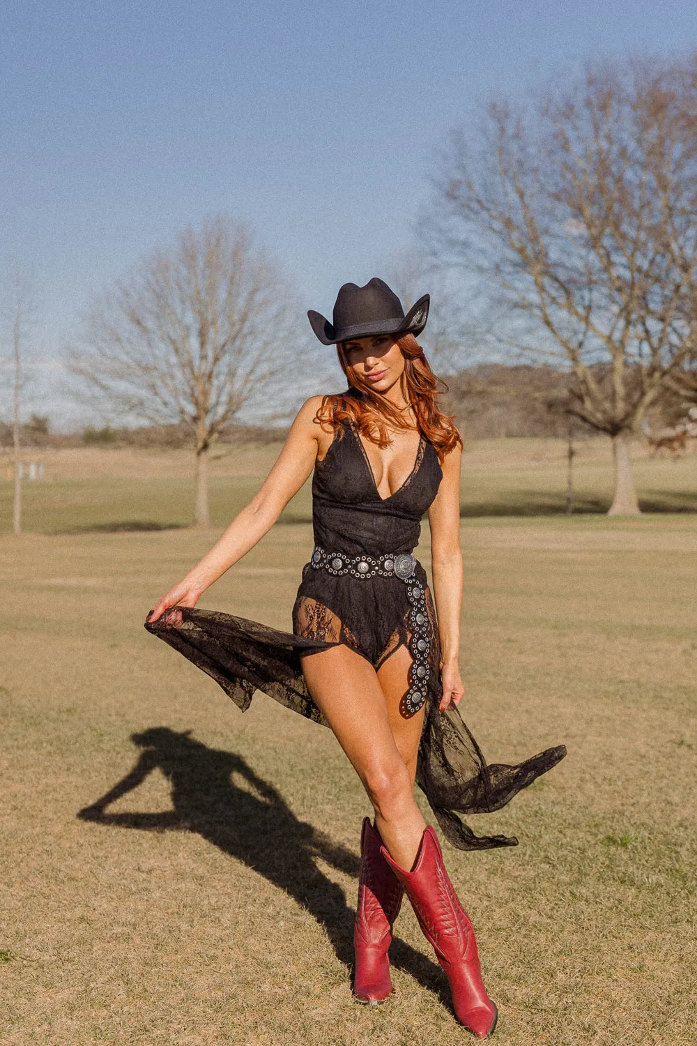 Wanted & Wild Dress High Stretch Fabric Cold Weather