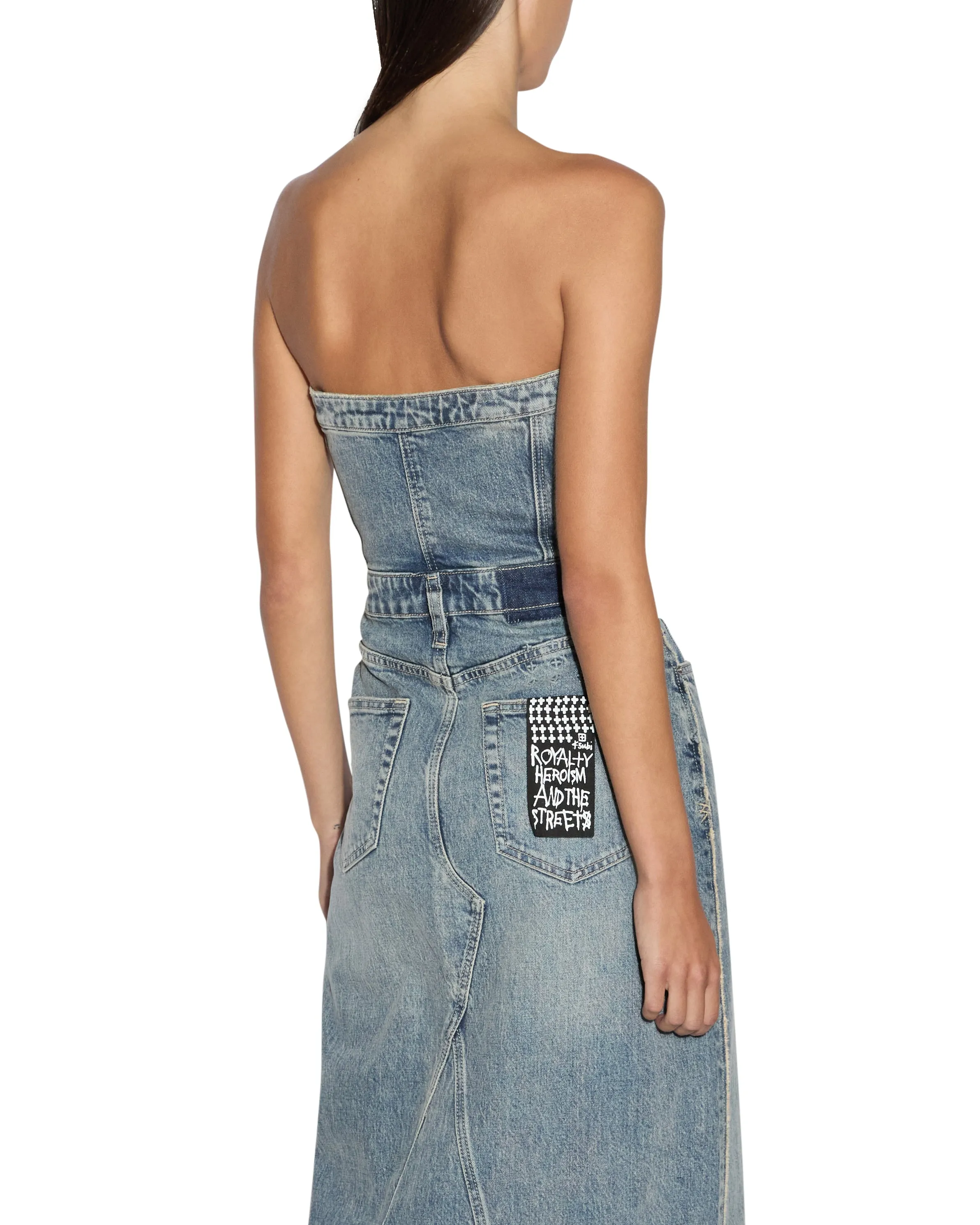 PALOMA DRESS FRAYED Scandi Light