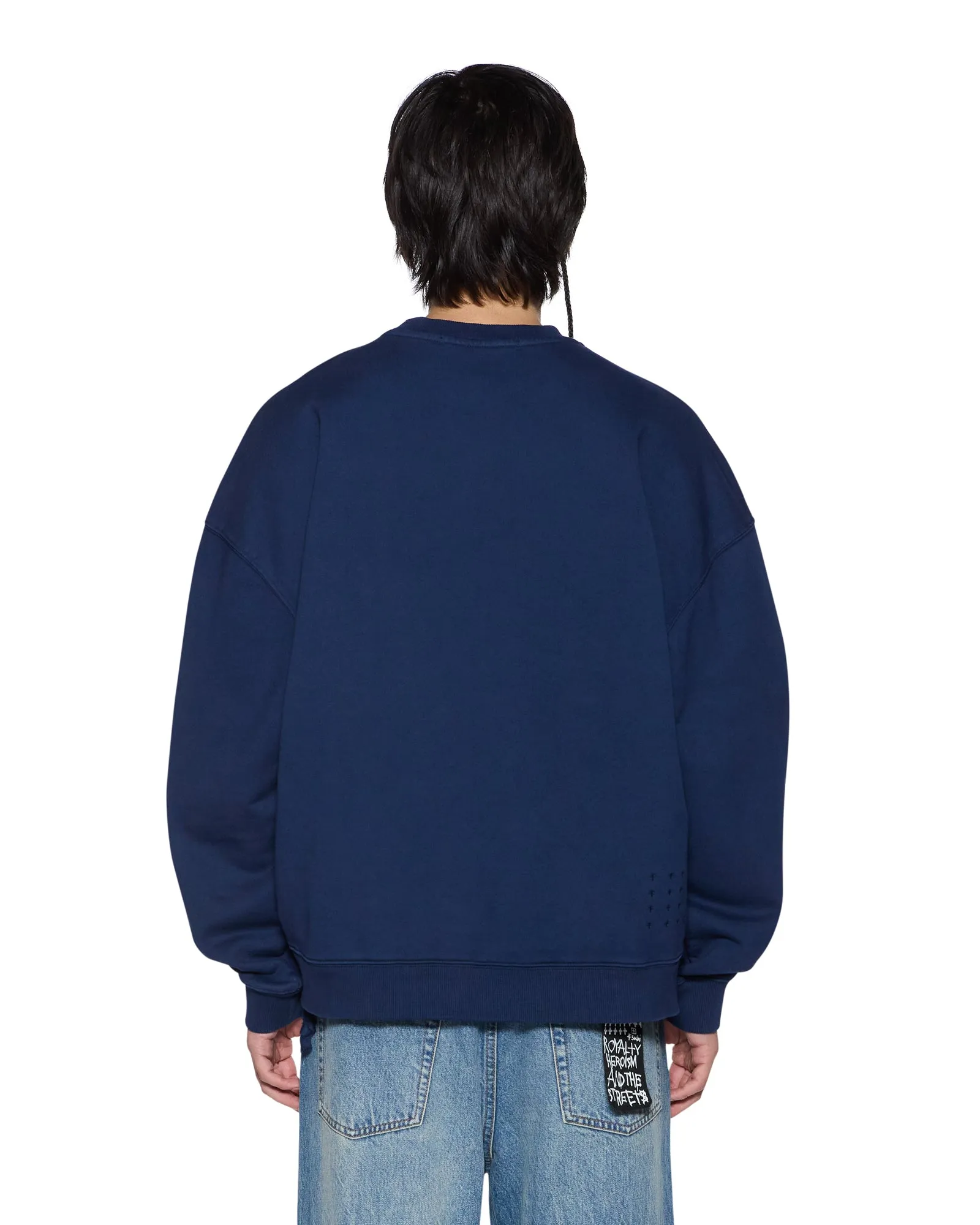 Knit Fabric Technology MEKANIK CREWNECK INK BLUE