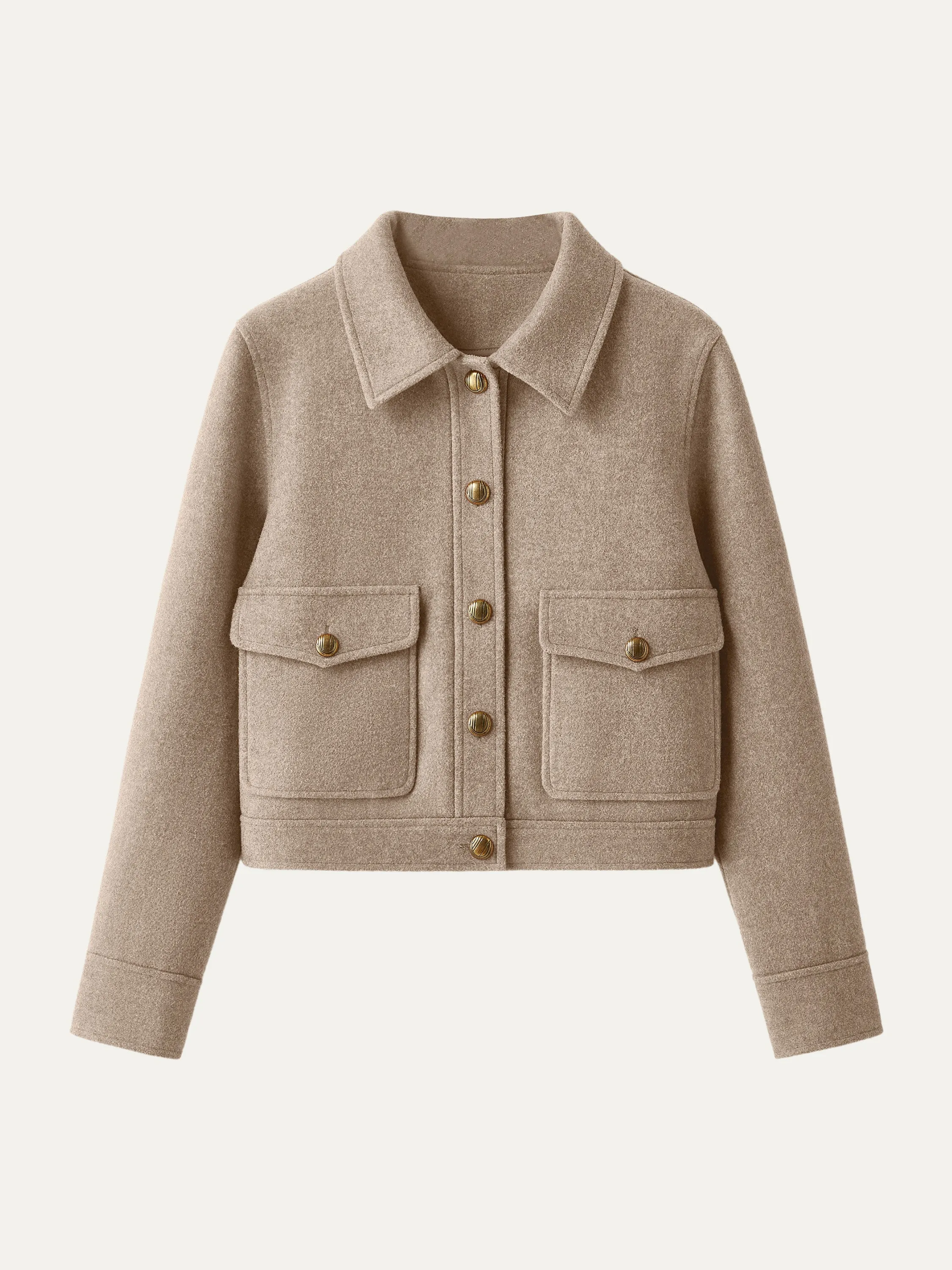 Point Collar Cargo Short Jacket NonScratchSurface