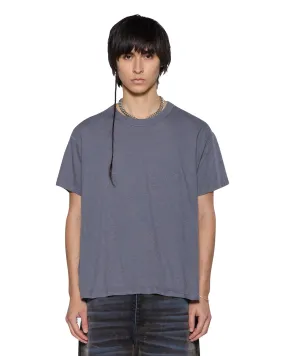 SLUB SID SS TEE CHARCOAL Timeless Comfort Wear Sleek And Stylish