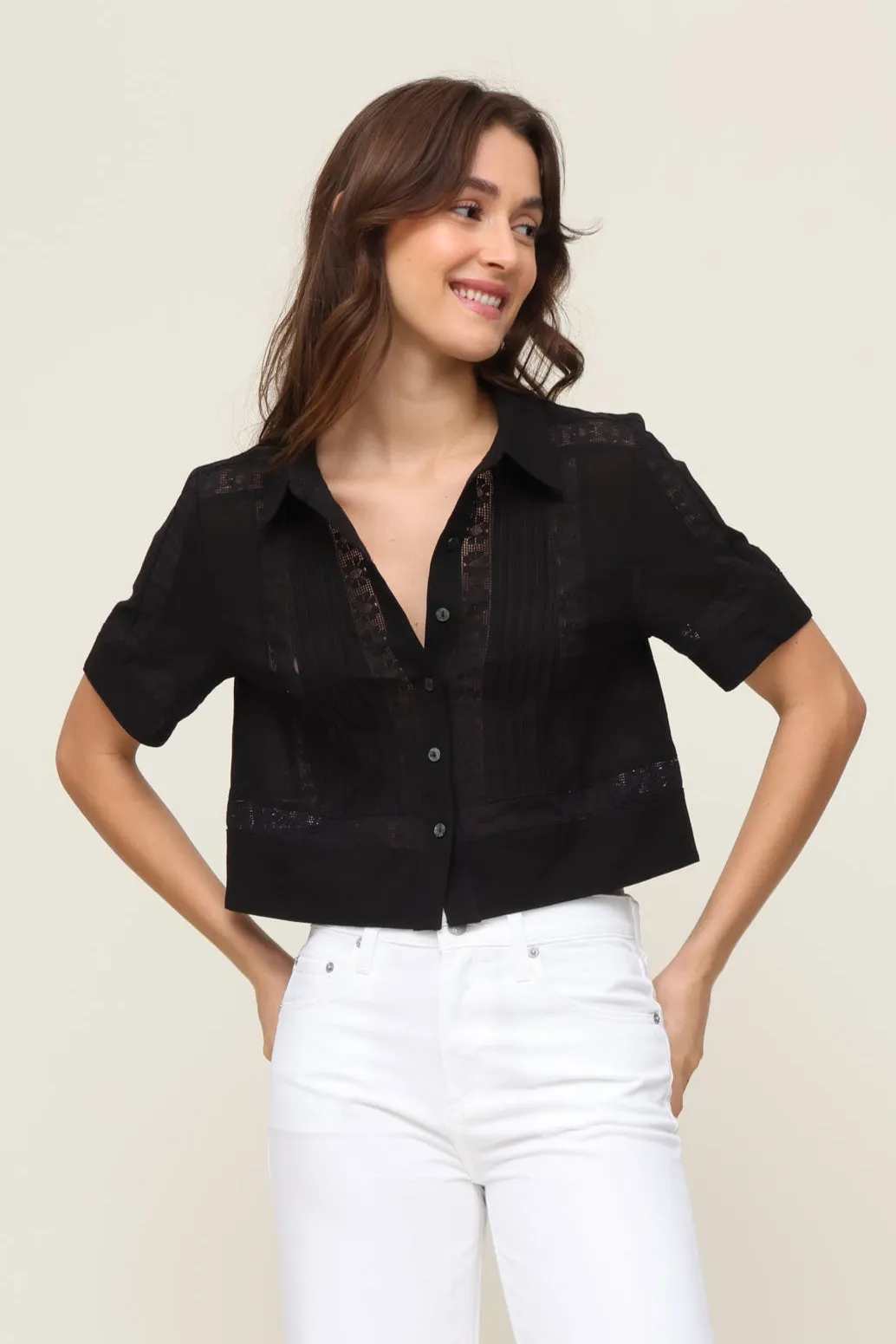 MultiLayer Stitching Suki Top