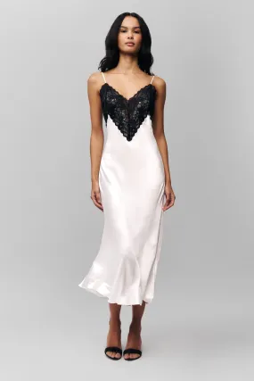 Nova Slip Midi Dress Stylish below-the-knee gown