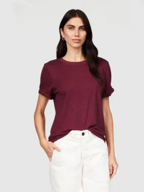 Perfect Tee Remix Night Berry Slim Fit Design Easy Wear Style